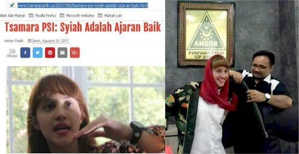 Apa Benar Banser Mau dibawa Ke Arah Politik?? Apa Hubungannya ungkapan Tsamara : Syiah Adalah Ajaran Baik,,??