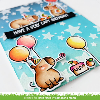 A Very Capy Birthday Card by Samantha M for Lawn Fawn, Lawn Fawn, Capybara, Card Making, Distress Inks, Ink Blending, Birthday, Birthday Card, #lawnfawn #lawnfawncard #cardmaking #distressinks #inkblending #birthday #birthdaycardA Very Capy Birthday Card by Samantha M for Lawn Fawn, Lawn Fawn, Capybara, Card Making, Distress Inks, Ink Blending, Birthday, Birthday Card, #lawnfawn #lawnfawncard #cardmaking #distressinks #inkblending #birthday #birthdaycard