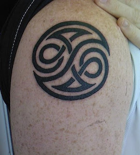 Yin Yang Tattoo Design For Man