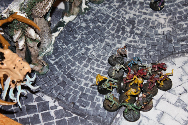 Warhammer 40k battle report - Contact Lost - 1200 points - Inquisition vs Tyranids.