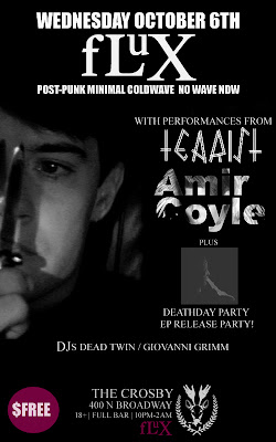 Fluxclub with Tearist, Amir Coyle and Deathday Party