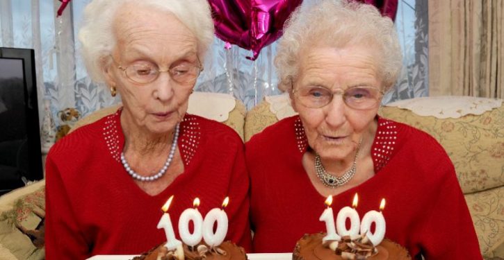 Twin Sisters Reveal The Secret Of A Long Life On Their 100th Anniversary