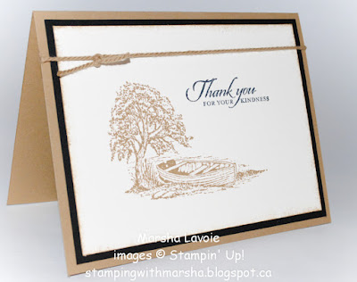 moon lake stampin up, wetlands