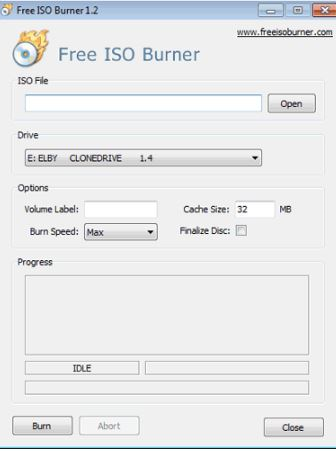 Burn ISO to Create Bootable USB