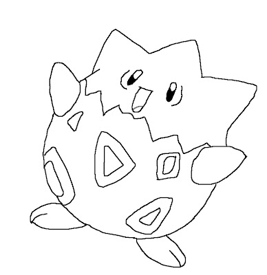 coloring pages pokemon. Pokemon coloring page for