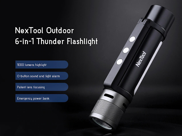 Xiaomi Youpin NexTool Thunder - Uma lanterna "todo o terreno"