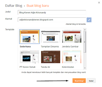 Tutorial Blogger Lengkap dari A sampai Z untuk Pemula Adjie Krisnandy