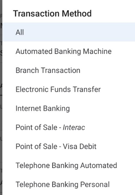 Transcation  Method