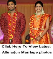 Actor Allu Arjun Wedding Photos on Allu Arjun Wedding Photo Gallery