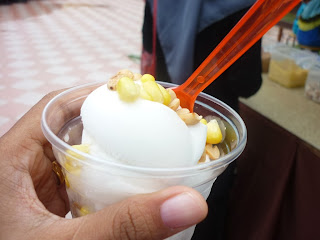 aiskrim kelapa, kampung kraftangan, kota bharu