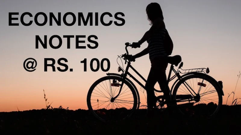 ECONOMICS NOTES FOR BOARD EXAM