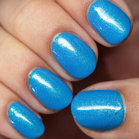 Blue-Eyed Girl Lacquer On B-Days We Wear Blue