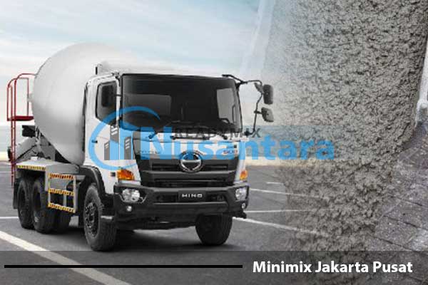 Harga Beton Cor Minimix Jakarta Pusat 2024 Jual Per Kubik !!!