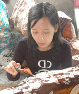 Indonesian Batik craft heritage