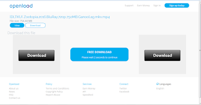 Cara Download di Openload dari PC Tunggu 5 Detik