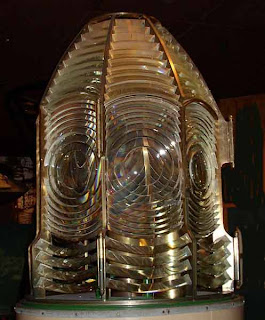 Fresnel lens from the Bolivar Light