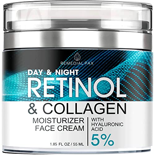 REMEDIAL Day & Night Retinol & Collagen Moisturizer Face Cream