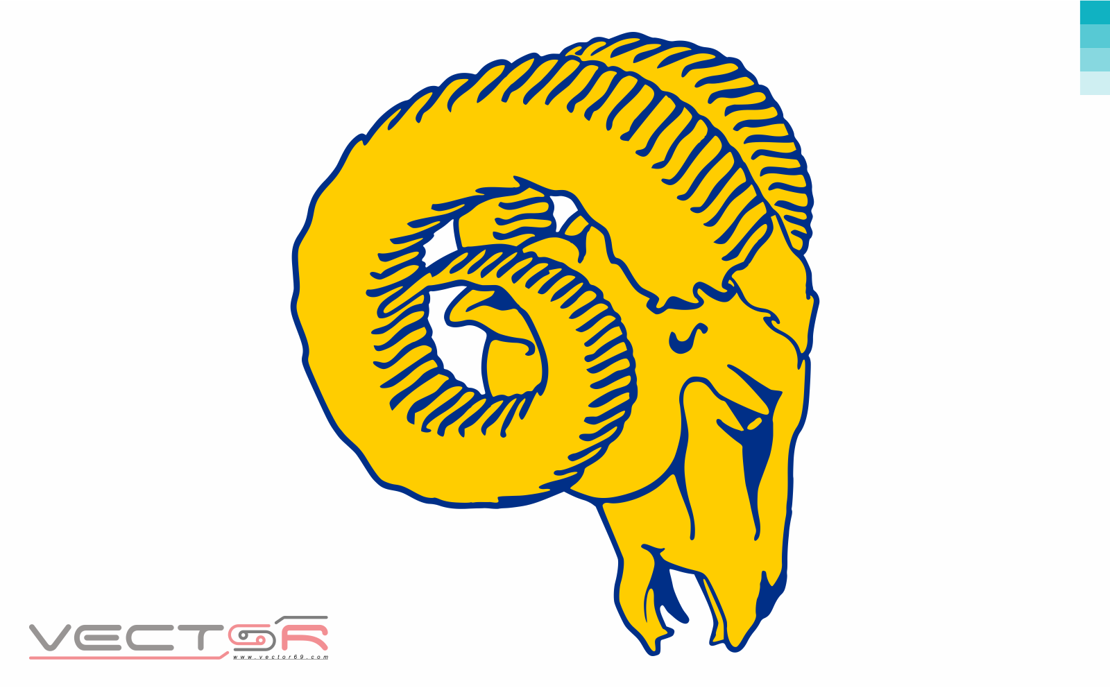Los Angeles Rams (1981-1983) Logo - Download Vector File SVG (Scalable Vector Graphics)