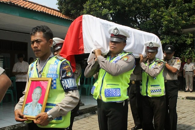 Kasubnit Lantas Bojonggede Ipda Agus Hamzah Tutup Usia