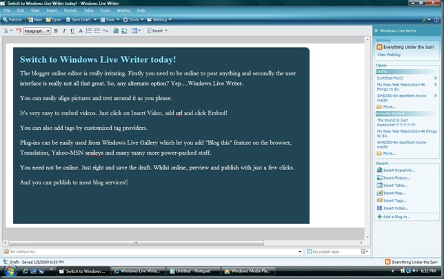 livewriter