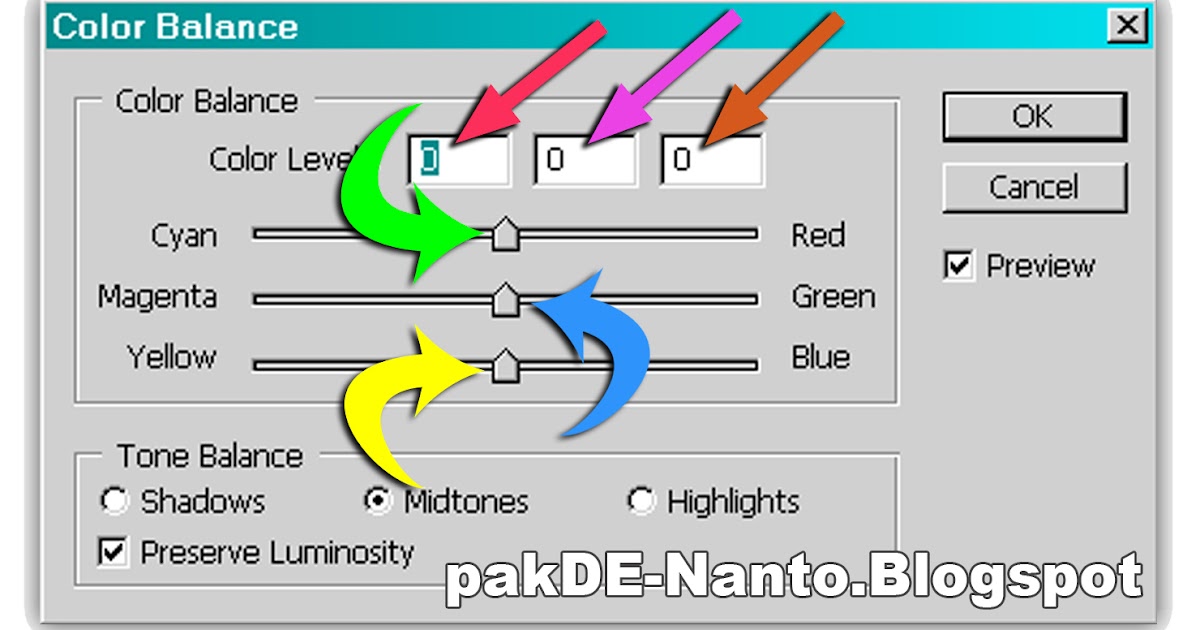 Cara mengatur warna di photoshop  PAKDE NANTO