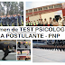 Examen de TEST PSICOLOGICO PARA POSTULANTE - PNP 