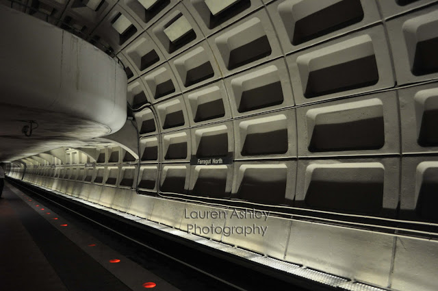 Metro Stop Farragut North in DC