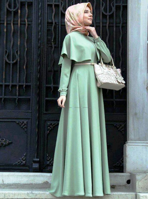 Inspirasi Gaun Muslimah Cantik dan Trendy 2001615