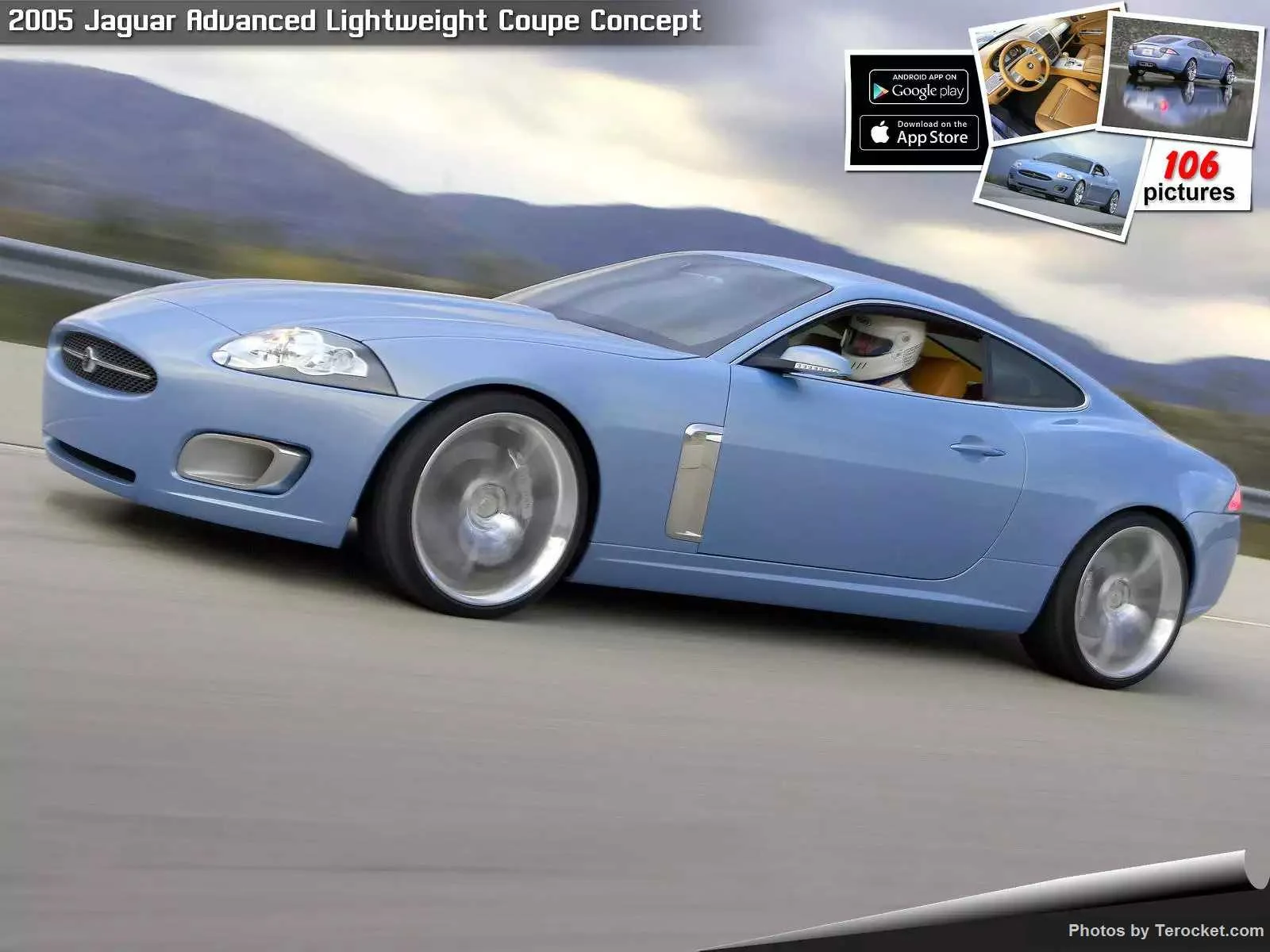 Hình ảnh xe ô tô Jaguar Advanced Lightweight Coupe Concept 2005 & nội ngoại thất