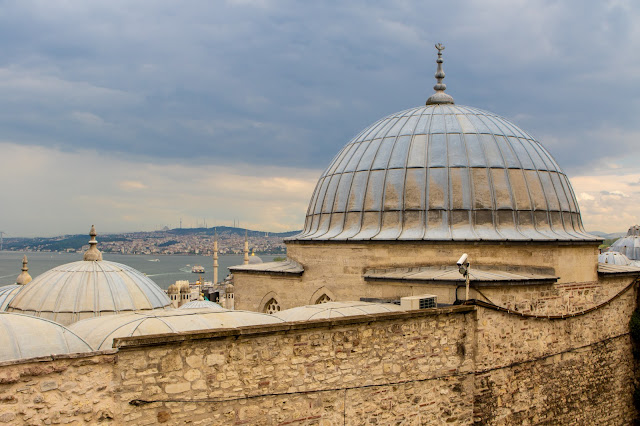 Panorama dalla Beyazit Camii-Istanbul