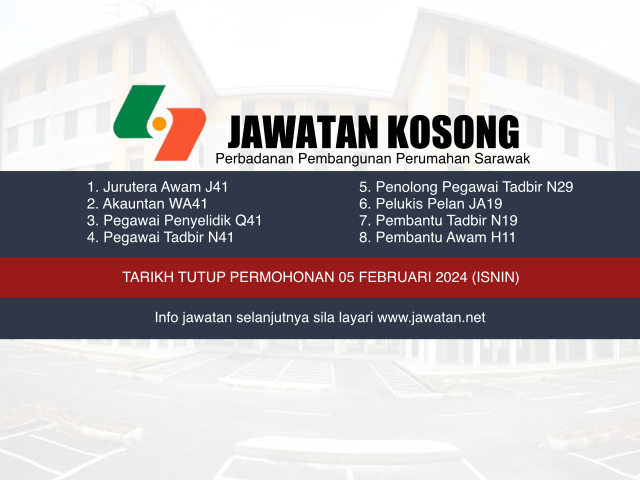 Jawatan Kosong HDC Sarawak 2024