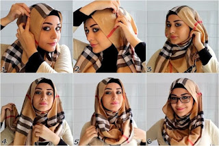 Tutorial Gambar Hijab Pashmina 2016