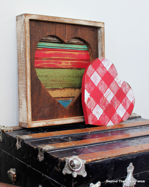 Reclaimed Wood Hearts