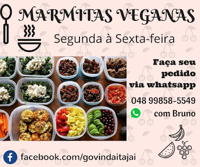 peça sua marmita vegana