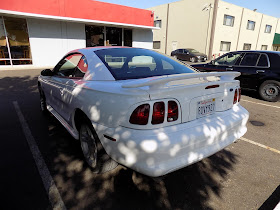 Overall paint job on 1998 Ford Mustang at Almost Everything Auto Body.