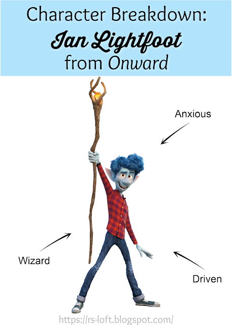 Character Breakdown: Ian Lightfoot from Onward