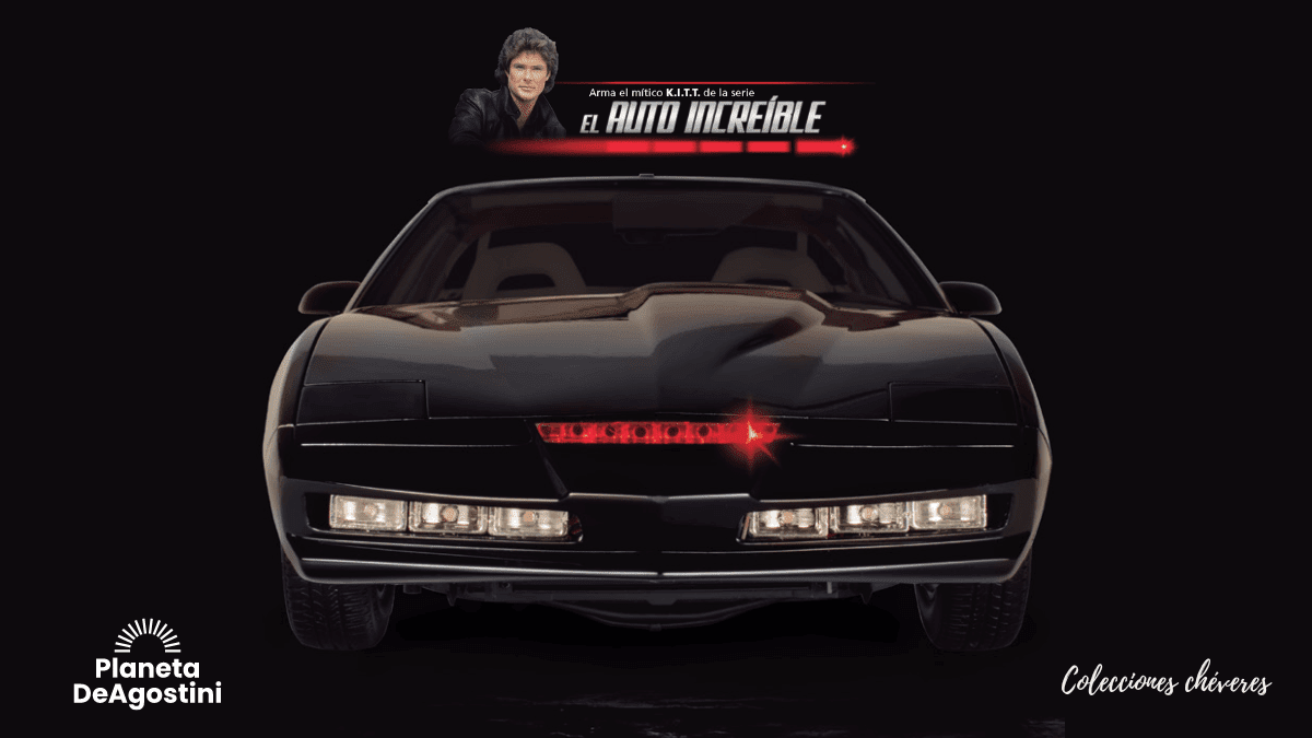 kitt el auto increible 1:8 mexico