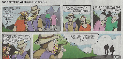 Hmm, who is the "us" in this cartoon? (Source: Lynn Johnston, OC Register, 07/26/20)