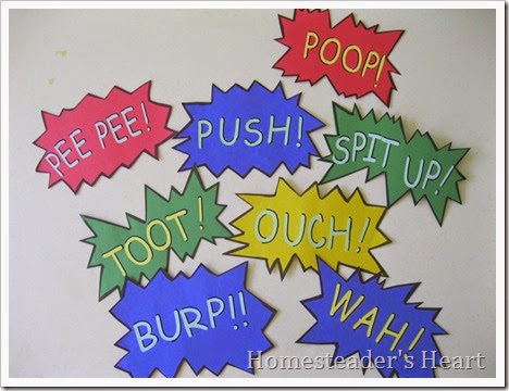Super hero baby shower