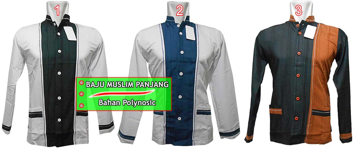  Baju koko pria lengan panjang murah model terbaru 2019