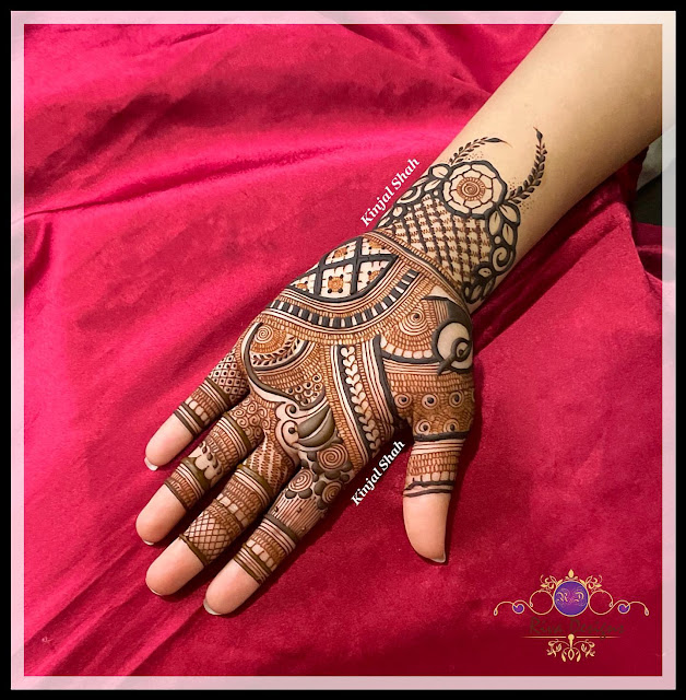 indian style mehndi