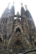 Barcelona is one of the biggest and most attractive cities on the . (mediterranean barcelona sagrada familia )