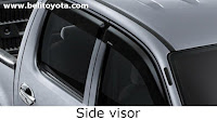 toyota hilux: side visor