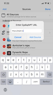 Tambah Repo di Cydia