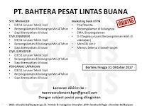 Lowongan Kerja PT. Bahtera Pesat Lintasbuana 