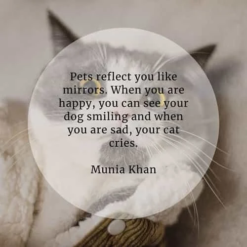 Inspirational pet quotes about their unconditional love