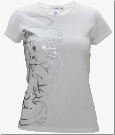 Smurfs Foil Print Tee - SGD 23