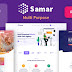 Samar Creative Agency React NextJs Template Review