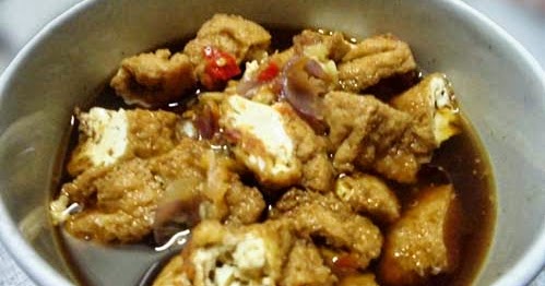 RESEP TAHU GEJROT CIREBON BUMBU KUAH PEDAS - Aneka Resep 