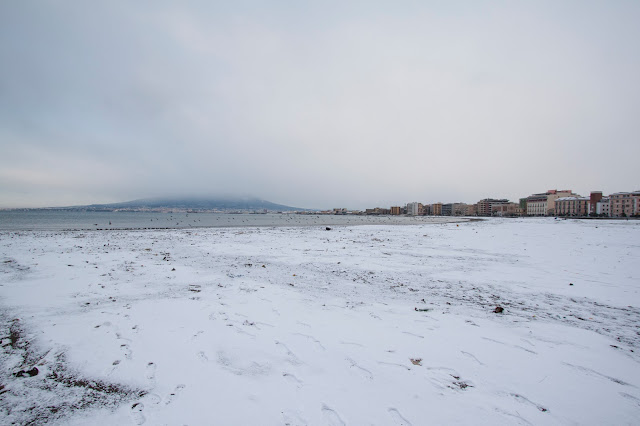 Nevicata a Castellammare di Stabia